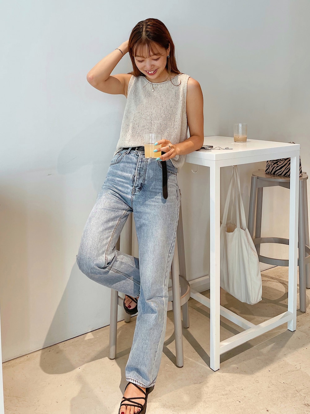 Ranna｜CANAL JEANのデニムパンツを使ったコーディネート - WEAR