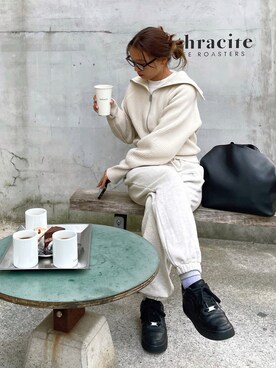 「TODAYFUL（トゥデイフル）のアイテム」を使った、Rannaさん（骨格ウェーブ・レディース・167cm）の秋コーディネート