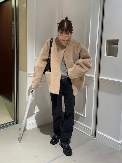 Standcollar Boa Jacket（ブルゾン）｜TODAYFUL（トゥデイフル）の