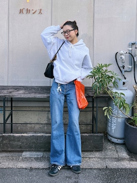 「Levi's（リーバイス）のアイテム」を使った、Rannaさん（レディース・166cm）の春コーディネート