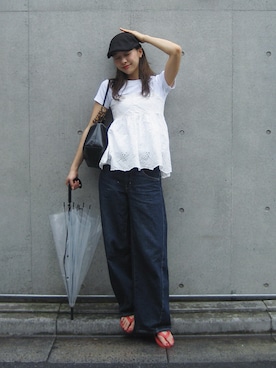 Rannaさん（レディース・166cm）の夏コーディネート