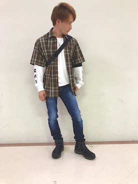 RYOさん（メンズ・163cm）の春コーディネート