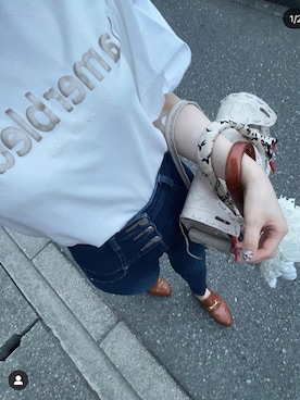 「GRACE CONTINENTAL（グレースコンチネンタル）のアイテム（バッグ）」を使った、LILYさん（レディース・158cm）の冬コーディネート