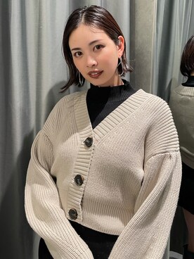 永田沙織(EMODA)さん（レディース・163cm）の秋コーディネート
