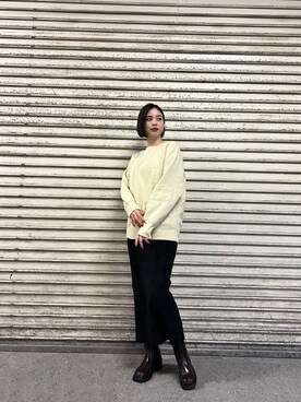 永田沙織(EMODA)さん(レディース・163cm)の秋コーディネート