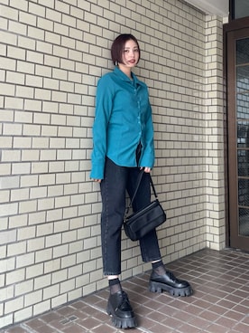 永田沙織(EMODA)さん（レディース・163cm）の秋コーディネート