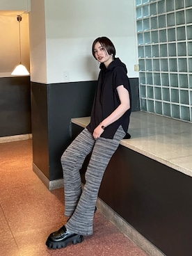 永田沙織(EMODA)さんのコーディネート