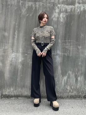 永田沙織(EMODA)さんのコーディネート