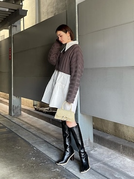 永田沙織(EMODA)さんのコーディネート