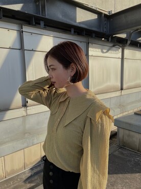 永田沙織(EMODA)さんのコーディネート