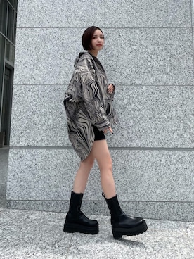 永田沙織(EMODA)さん（レディース・163cm）の夏コーディネート