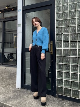 永田沙織(EMODA)さんのコーディネート