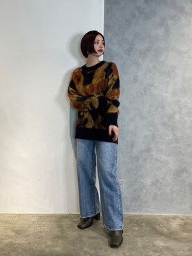 永田沙織(EMODA)さん(レディース・163cm)の秋コーディネート