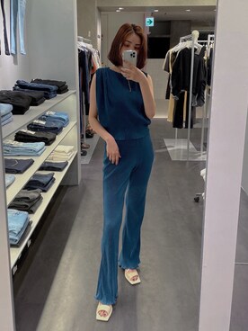 永田沙織(EMODA)さんのコーディネート