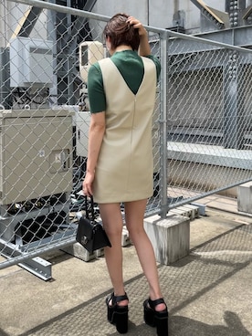 永田沙織(EMODA)さん(レディース・163cm)の夏コーディネート