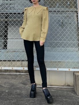 永田沙織(EMODA)さんのコーディネート