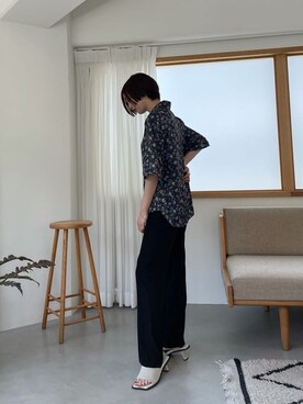 永田沙織(EMODA)さんのコーディネート