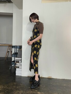 永田沙織(EMODA)さんのコーディネート