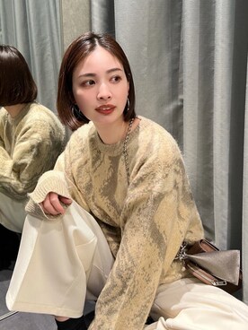 永田沙織(EMODA)さんのコーディネート