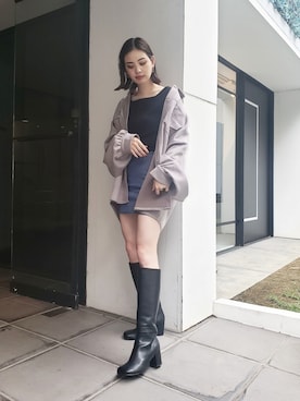 永田沙織(EMODA)さんのコーディネート