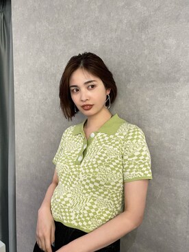 永田沙織(EMODA)さんのコーディネート