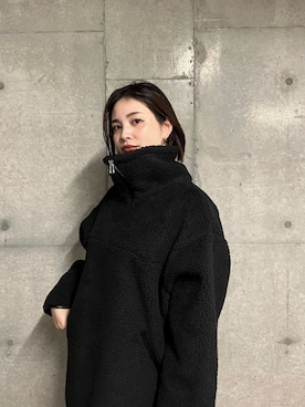 「EMODA（エモダ）のアイテム（その他トップス）」を使った、永田沙織(EMODA)さん（レディース・163cm）の秋コーディネート