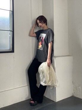 永田沙織(EMODA)さんのコーディネート