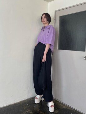 永田沙織(EMODA)さんのコーディネート