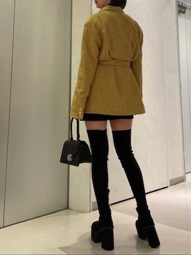 永田沙織(EMODA)さん(レディース・163cm)の秋コーディネート