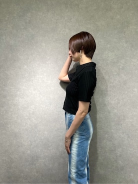 永田沙織(EMODA)さんのコーディネート