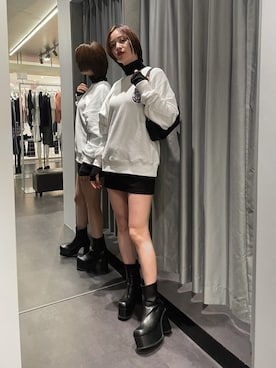 永田沙織(EMODA)さん(レディース・163cm)の秋コーディネート