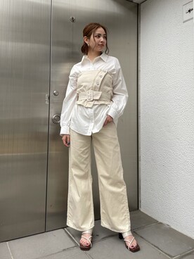 永田沙織(EMODA)さんのコーディネート