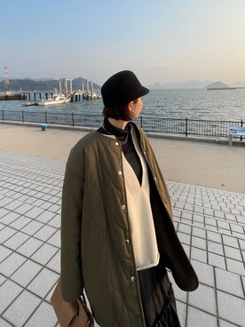 永田沙織(EMODA)さんのコーディネート