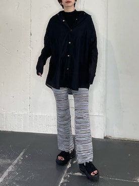 永田沙織(EMODA)さんのコーディネート