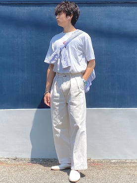 ざわ_低身長男子styleさん（メンズ・163cm）の夏コーディネート