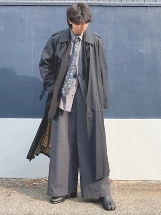 バーバリー トレンチコート 身長165cm