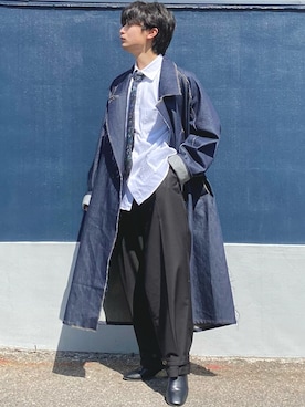 「アイテム（フォーマルスーツ/小物）」を使った、ざわ_低身長男子styleさん（メンズ・163cm・20代）の春コーディネート