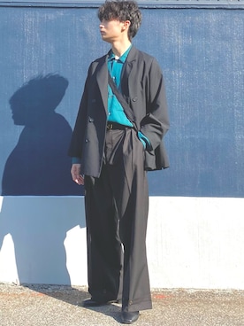「UNIQLO（ユニクロ）のアイテム（ブーツ）」を使った、ざわ_低身長男子styleさん（メンズ・163cm）の冬コーディネート