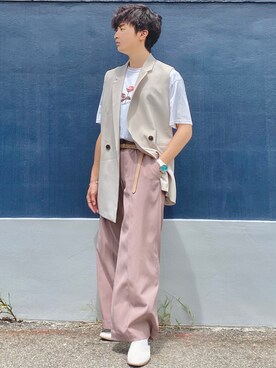 ざわ_低身長男子styleさん（メンズ・163cm）の夏コーディネート