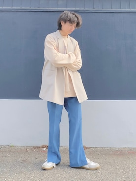 ざわ_低身長男子styleさん(メンズ・163cm)の春コーディネート