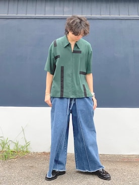 「Lattice（Lattice）のアイテム」を使った、ざわ_低身長男子styleさん（メンズ・163cm）の夏コーディネート