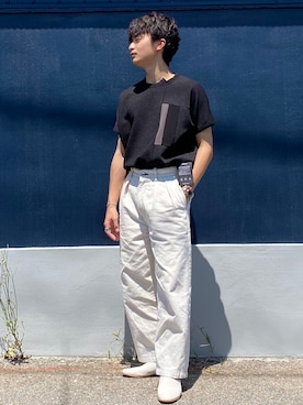 ざわ_低身長男子styleさん（メンズ・163cm）の夏コーディネート