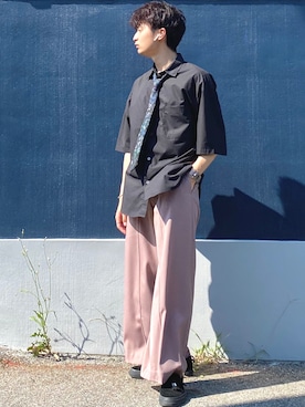 「アイテム（フォーマルスーツ/小物）」を使った、ざわ_低身長男子styleさん（メンズ・163cm・20代）の夏コーディネート
