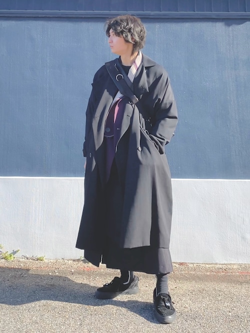 Dulcamara（ドゥルカマラ）の「WロングシャツCT（トレンチコート