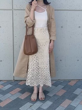 Pinoさん(レディース・163cm)の夏コーディネート