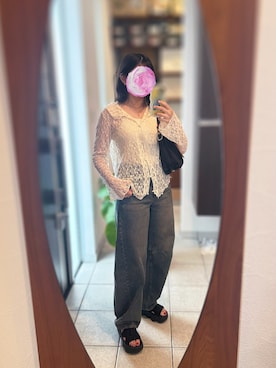 「アイテム（サンダル）」を使った、haru12191031さん（レディース・154cm）の夏コーディネート