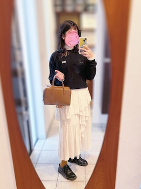 「LOVE BOAT（ラブ・ボート）のアイテム」を使った、haruさん（レディース・154cm）の冬コーディネート