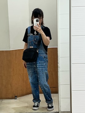 「アイテム（ショルダーバッグ）」を使った、じゅんさん（レディース・156cm・40代）の夏コーディネート