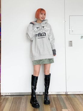 フィーさん(レディース・164cm)の冬コーディネート
