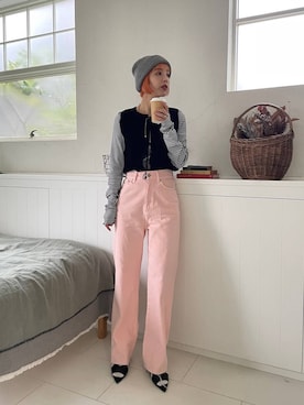 フィーさん（レディース・164cm）の春コーディネート